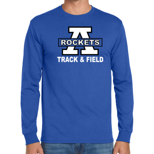 TRACK & FIELD - Dri Power ® 50/50 Cotton/Poly Long Sleeve T Shirt Thumbnail