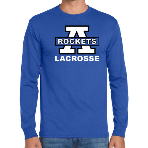 LACROSSE - Dri Power ® 50/50 Cotton/Poly Long Sleeve T Shirt Thumbnail